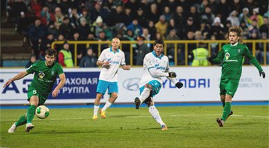 Zenit play as a huge favourite