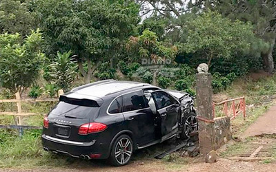 Автомобиль похищенного в Коста-Рике букмекера найден разбитым